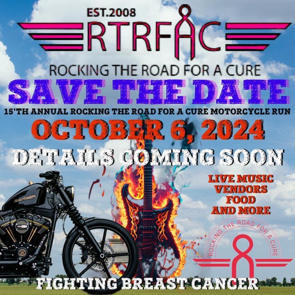 Rocking the Road for a Cure’s 15th MC Run for Breast Cancer 