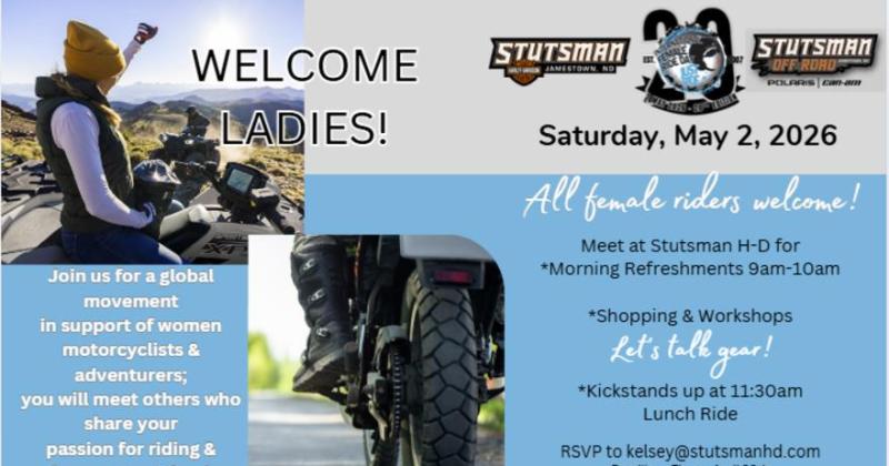 Ladies Ride Day 2026 at Stutsman Harley-Davidson