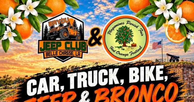 Orange Festival Car, Truck, Bronco, Jeep & Bike Show