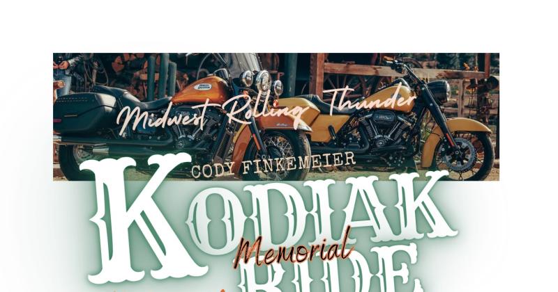 6th Annual Kodiak Memorial Ride
