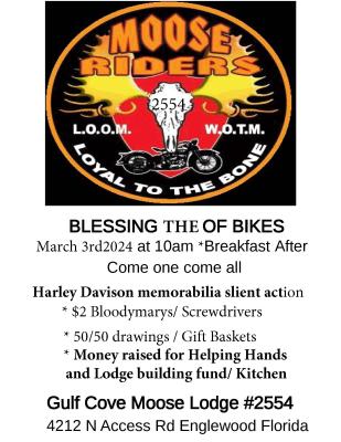 Gulf Cove Moose Riders Blessing of the Bikes