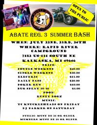 ABATE Reg. 3 Summer Bash