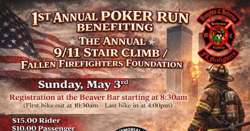  Poker run for the 9/11 Stair Climb /Fallen FF Foundation