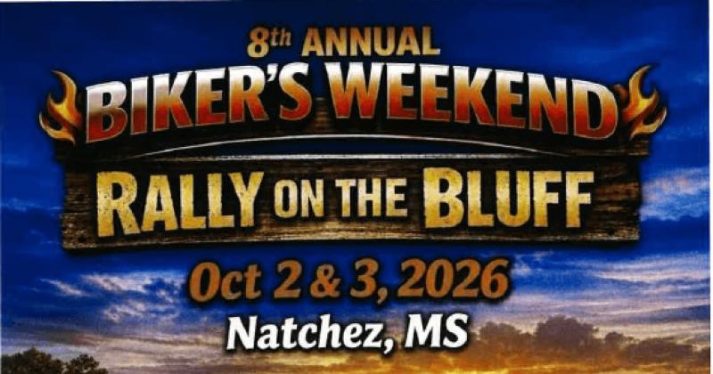 8th Annual Biker’s Weekend – Rally on the Bluff