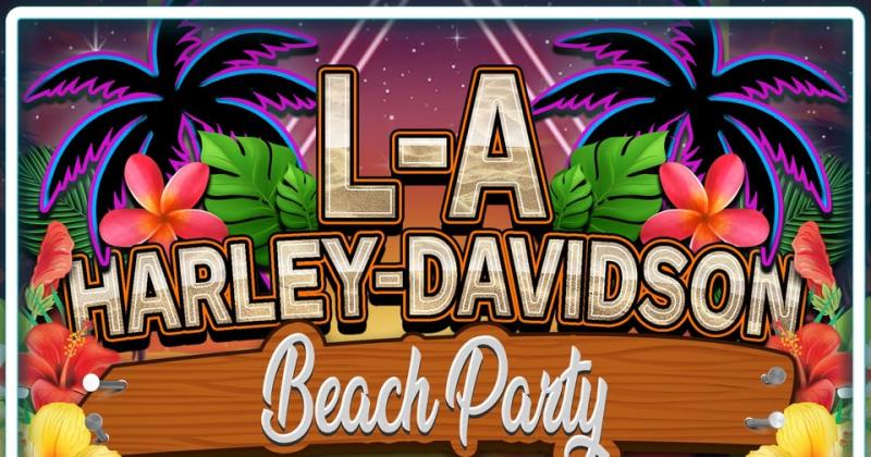 Annual Beach Party at L-A Harley-Davidson
