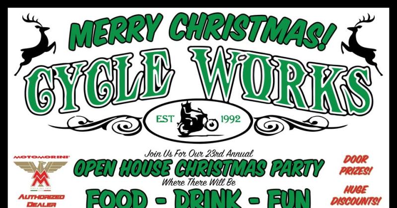 23rd Annual Cycle Works Open House Christmas Party