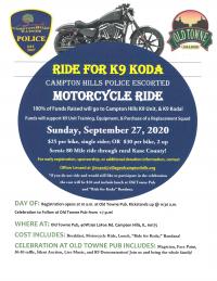 Ride For K9 Koda