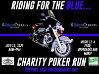 Riding For The Blue Charity Poker Run-Support Our Blue day