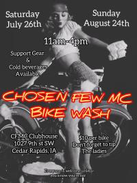 Chosen Few MC Bike Wash