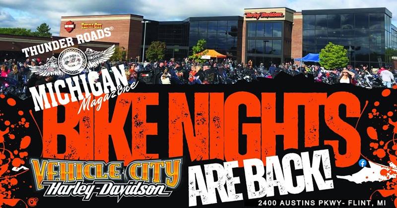 Thunder Roads Michigan June Bike Night