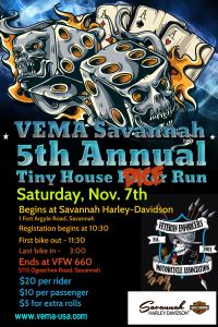 Vema Savannah 5th Annual Tiny House Run