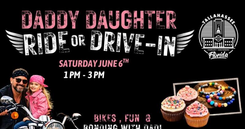 Daddy Daughter Ride-In or Drive-In