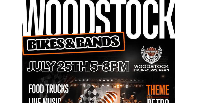 Woodstock Bikes & Bands: JULY