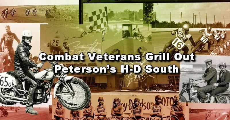 Combat Veterans Grill Out at Peterson's H-D South