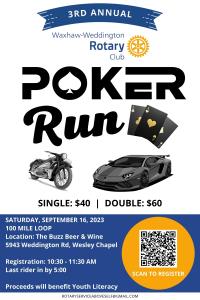 Rotary Poker Run