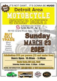 Detroit Area Motorcycle Swap Meet Meet