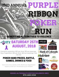 Purple Ribbon Poker Run 2nd Annual