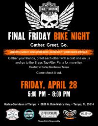 Final Friday Bike Night 