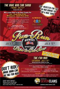 Midwest Motorcycle Club's Fun Run and Car and Bike Show