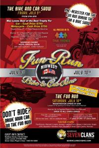 Midwest Motorcycle Club's Fun Run and Car and Bike Show