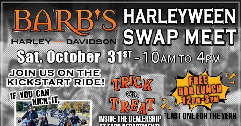 Barb's H-D HARLEYWEEN Swap Meet