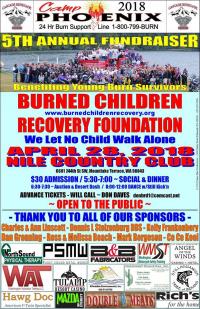 CRR's Burned Children's Recovery Foundation Fundraiser