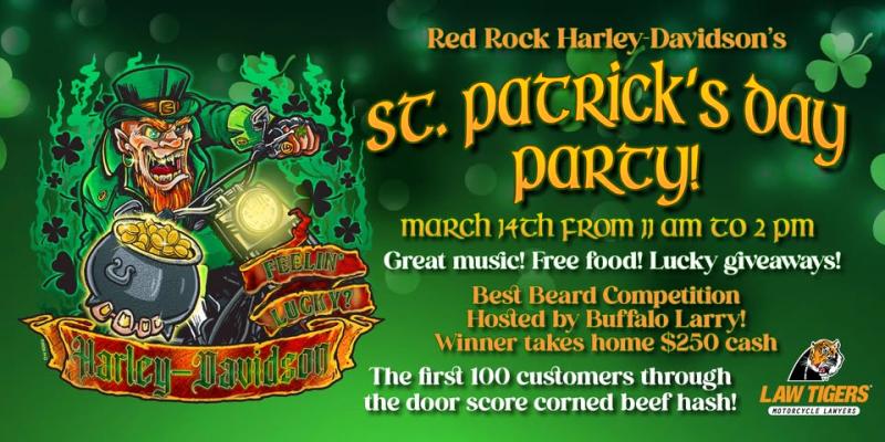 Red Rock Harley-Davidson  St. Patrick's Day Party