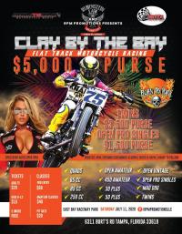 Clay by the Bay Flat Track Motorcycle Racing