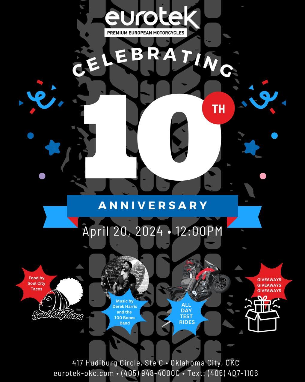 Eurotek Oklahoma City's 10 Year Anniversary