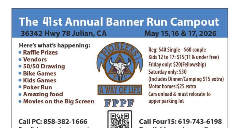 41st Annual Banner Run & Campout