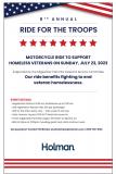 8th Annual Holman’s ride for the Troops