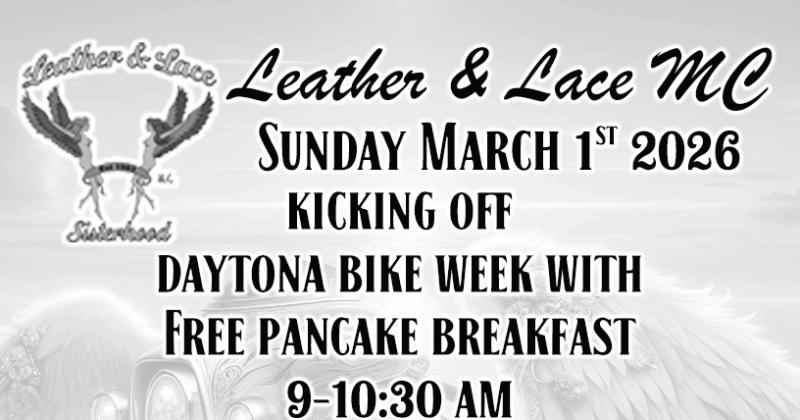 Leather & Lace Bike Blessing & FREE Pancake Breakfast