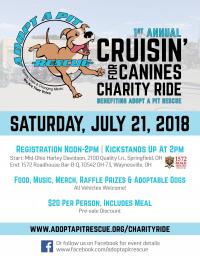 Adopt A Pit Rescue Cruisin' for Canines