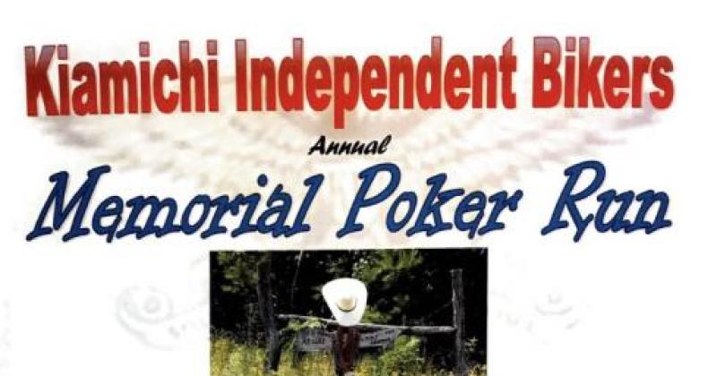 Kiamichi Independent Bikers Memorial Poker Run