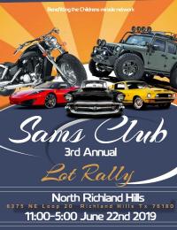 Sams Club Lot Rally