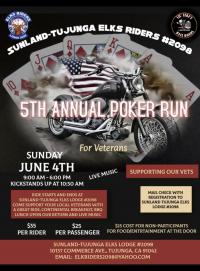 Poker run for vets