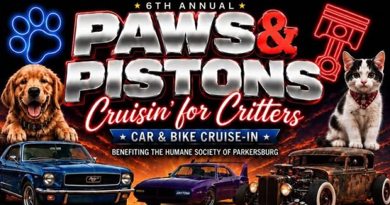 6th Annual Paws & Pistons Cruisin' for Critters