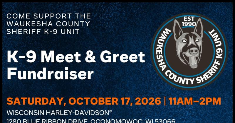 WAUKESHA SHERIFF K-9 Unit Meet & Greet Fundraiser