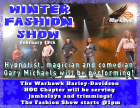 Hypnotist, Magician and Fashion Show at Warhwak Harley-Davidson