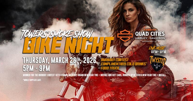Towers' Smoke Show Bike Night