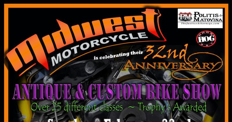 Midwest Motorcycle Antiques & Custom Bike Show 2026