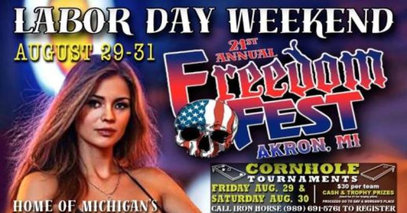Akron, MI. Freedom Fest 2025