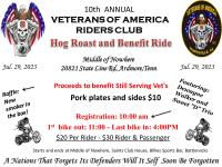10th Annual Veterans of America RC Hog Roast and Benefit Ride