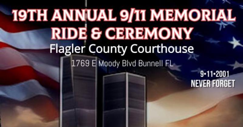 9/11 Memorial ride and ceremony