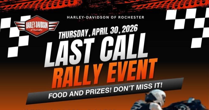 Last Call Rally Event at Harley-Davidson of Rochester