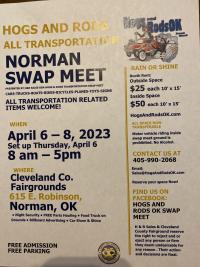 Hogs and Rods Norman Swap Meet