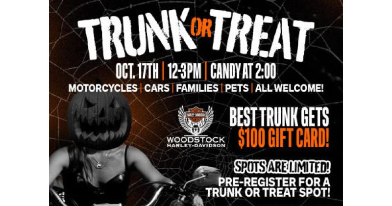 Trunk or Treat at Woodstock Harley-Davidson