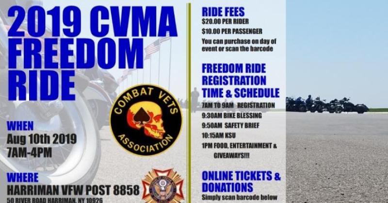 2019 CVMA 19-5 Freedom Ride - CycleFish