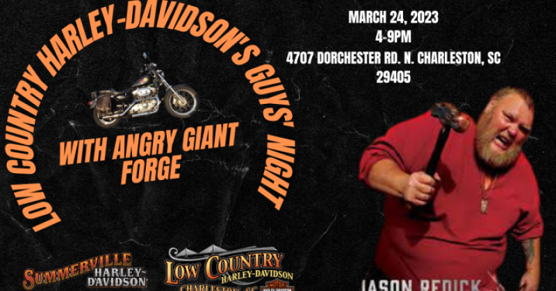 Guys' Night Garage Party with Angry Giant Forge