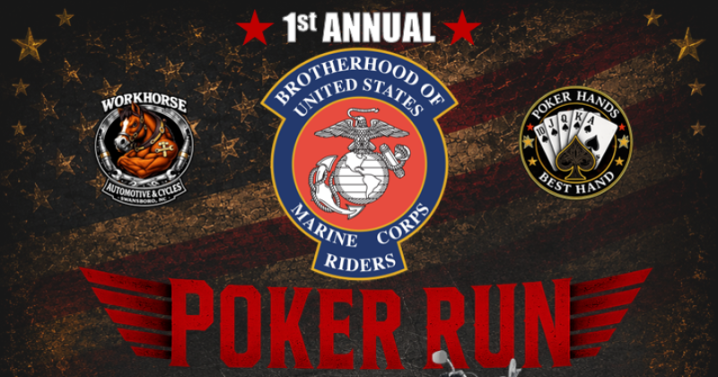 1st Annual Brotherhood of Marine Corps Riders Poker Run
